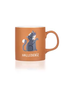 Baskılı Seramik Kupa