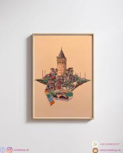 Galata Kulesi ve İstanbul Tasviri